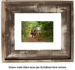 horse trail rides near me in Edison, New Jersey